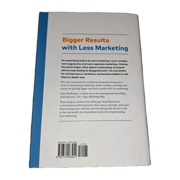Lean Marketing More Leads More Profit Less Marketing Allan Dib - Picture 3 of 8